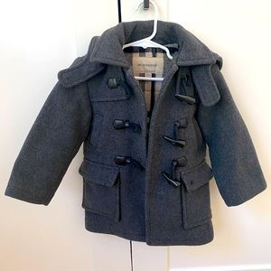 Burberry Kids Wool Coat